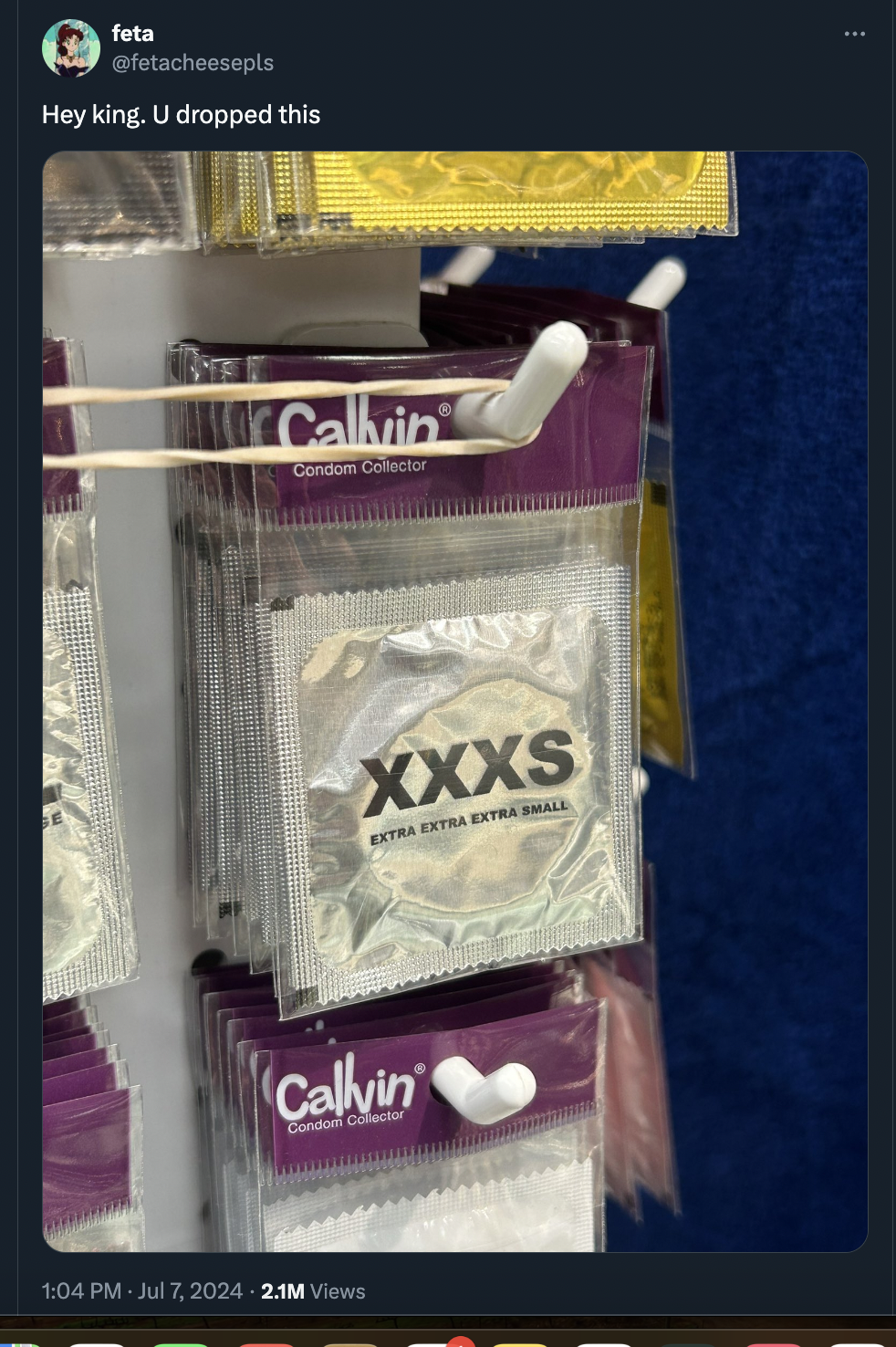 banner - feta Hey king. U dropped this Calvin Condom Colector Xxxs Extra Extra Extra Le Calvin 2.1M Views